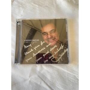 Johnny mathis signed cd